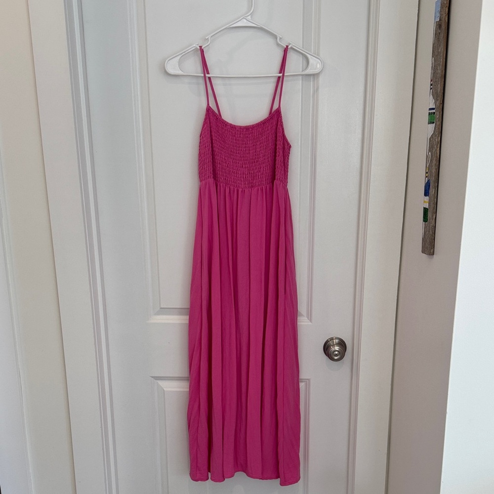 Z Supply Pink Knit Midi Dress Small